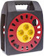 Lancom Extension Cord Reel With 25m Cable Cross Section 3 x 1mm² And Grounding