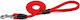 Record Dog Leash Lead Strap In Red Colour