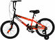 Hammer 18" Παιδικό Ποδήλατo BMX Πορτοκαλί