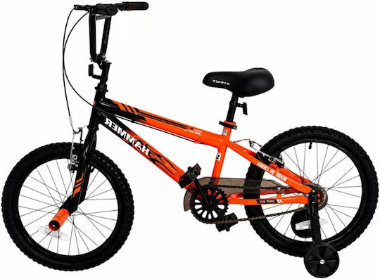 Hammer 18" Παιδικό Ποδήλατo BMX Πορτοκαλί