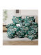 SpitiBazaar Module Cearceafuri De Pat King Size Cu Hugger Din Cauciuc 220x240+30cm Verde (5 Buc)