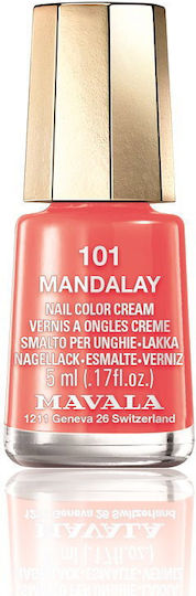 Гланцов Дълготраен Лак за Нокти Mandalay 5ml