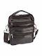 Leder Herren Schulter / Crossbody Braun Tasche