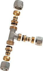Tdm Brass Abnehmbarer Gewindet-Stück 1445e 18x18x18 Tdm Brass Abnehmbarer Gewindet-Stück 1445e 18x18x18