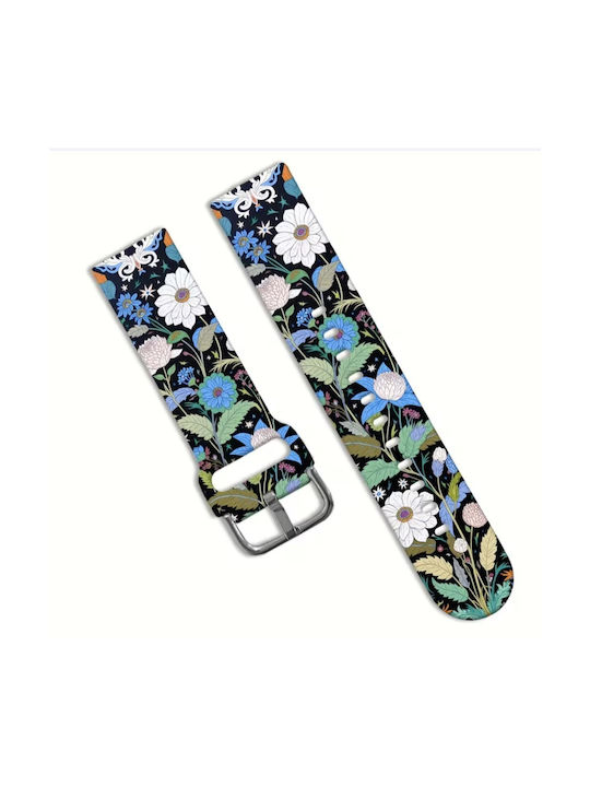 Wishbox Botanical Garmin Vivoactive 5 12cm|8 5cm Black Floral