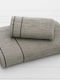 Vesta Home Set Of 3 Bath Towels Elvira Green Weight 480gr/m²