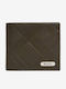 Brunton Leather Men's Wallet with RFID Khaki