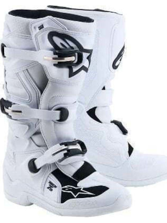 Alpinestars Tech 7S Kids Motocross Boots White