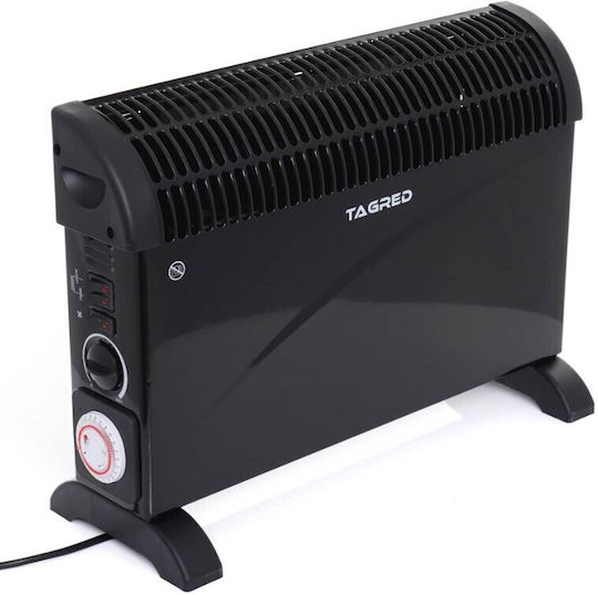 Tagred Θερμοπομπός Δαπέδου 2000W 53x39cm Μαύρος