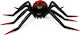 Foil Luftballon Xxl Spider Spinne Stehend – 275 X 152 cm