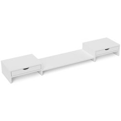 HomCom (923-060V00WT) Βάση Οθόνης Γραφείου