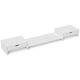 HomCom Βάση Γραφείου Οθόνης Λευκή (923-060V00WT)