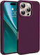 Etteri Silicone Mag Case Iphone 16 Pro Max 6 9" Dark Cherry
