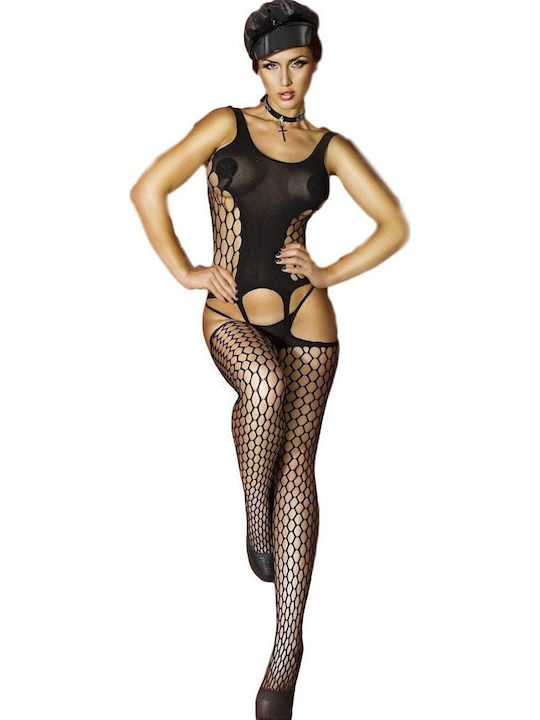Catsuit Chilirose Cr3282 Negru S-M