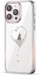 Kingxbar Калъф Apple iPhone 15 Wish Series Среб...