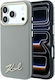 Karl Lagerfeld Etui Saffiano Small Script Metal Logo Magsafe Do Iphone 18 Pro Max 17 Pro Max Bezowy Klhmp18x6pwskse