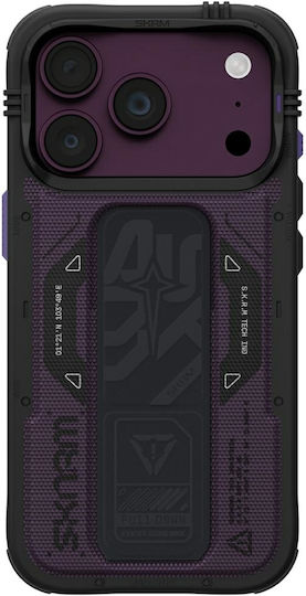 Case Skinarma Phantom Magsafe + Grip Stand Iphone 18 Pro 17 Pro Burgundy