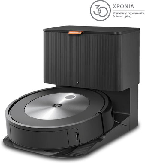 iRobot Roomba Combo J7+ Σκούπα Ρομπότ με Οπτική Χαρτογράφηση Μαύρη