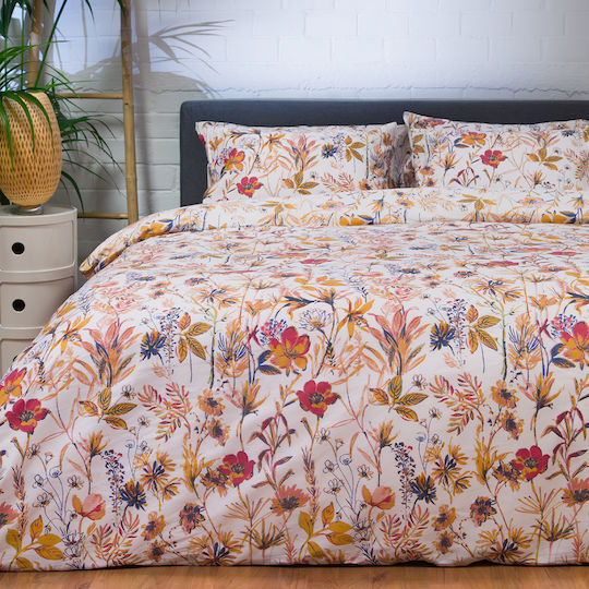 Single Duvet Cover Set 165x245 2 Sided Naf-naf Diamond 251 Emerald Yellow