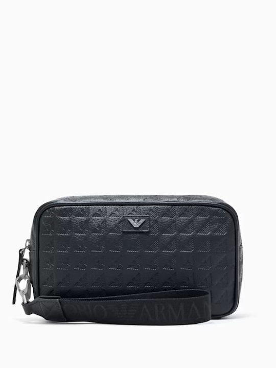 Мъжки кожен несесер с релефен орел All-over Embossed Eagle