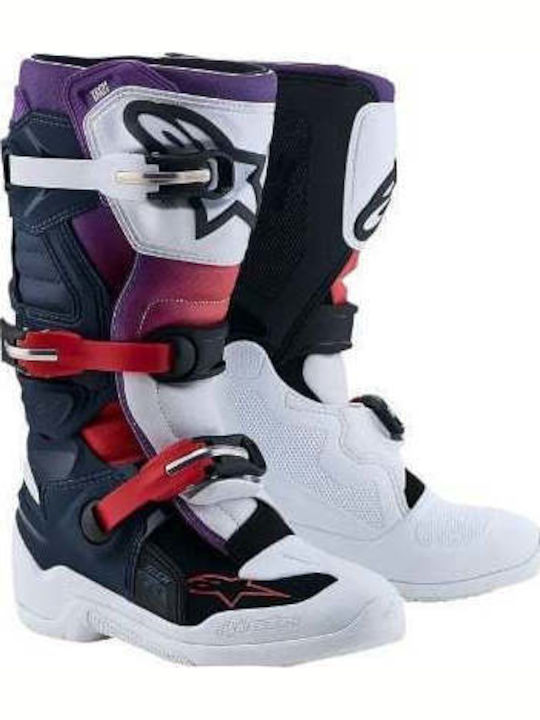 Alpinestars Tech 7S Kids Motocross Boots Blue/B...