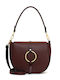 Damen Schultertasche Braun