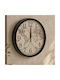 Keskor Keskor Wanduhr Kunststoff Schwarz 30x4cm