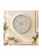 Keskor Wall Clock Plastic Beige 30x4.5cm