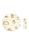 Kids Compact Umbrella Beige