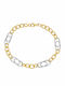 Senzio Belibasakis Women's Gold Plated Identity Bracelet