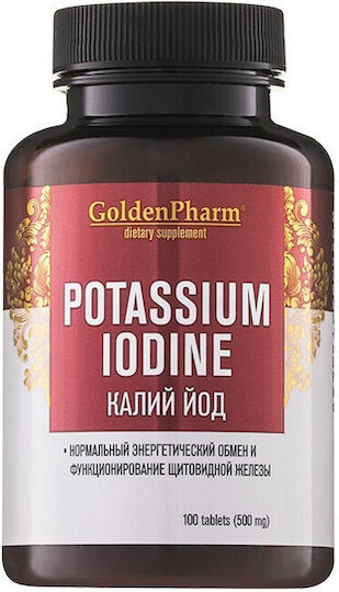 Golden Pharm Йод Подходящо за деца 100 таблетки