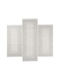 Polcarpet Platinum Modern Bedroom Rug Set Beige 3 Pieces