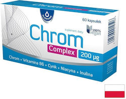Oleofarm Хром Комплекс 16 mg Подходящ за Деца С Витамин B6 60 Капсули