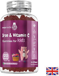 WeightWorld Anemia Iron Vitamin C 7 mg Подходящо за деца с витамин C 1 таблетка