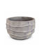 Artekko Concrete Flower Pot Grey Green Patina 43x43x28cm