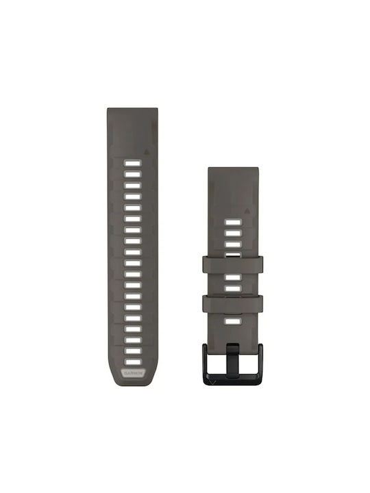 Garmin Watch Bands Quickfit 22mm Pebble Gray Silver Gray Black 010-14509-00