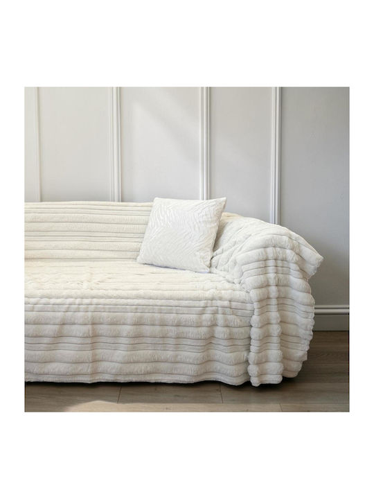 Linea Home Sable Überwürfe Set 3 Stück Pelzarti...