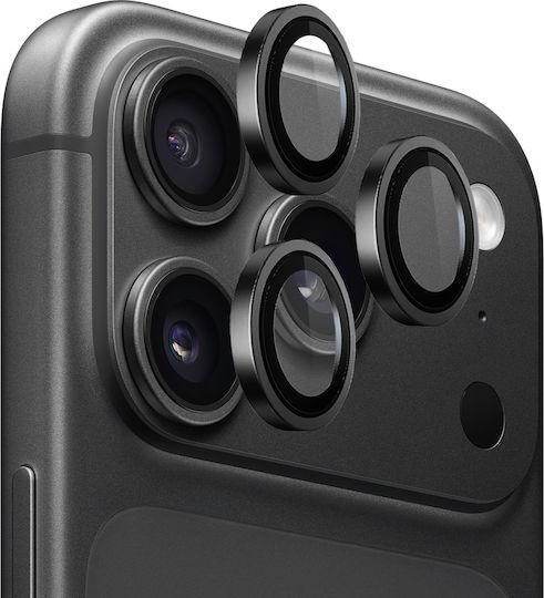 Lito Титаниево Стъкло За Камера За iPhone 18 Pro iPhone 18 Pro Max Черен