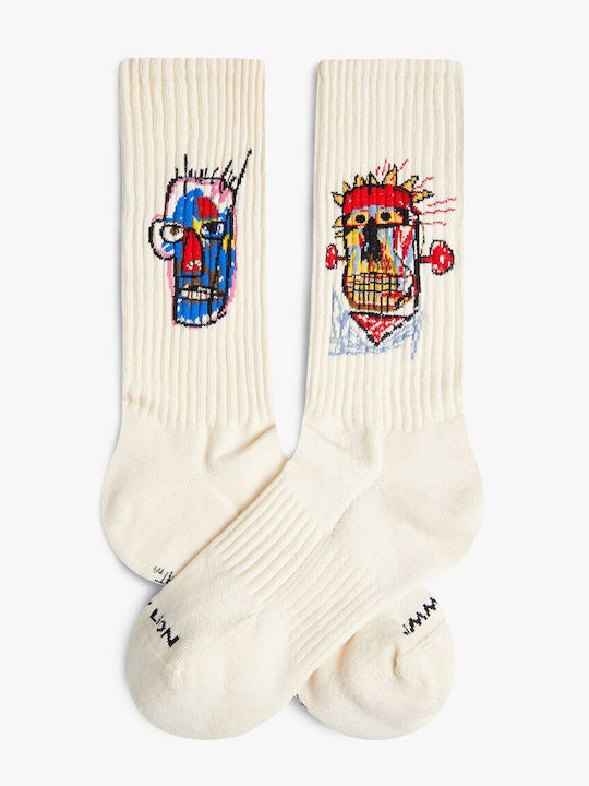 Șosete Atletice Jimmy Lion Basquiat Heads 1982 E84242-basquiat Heads