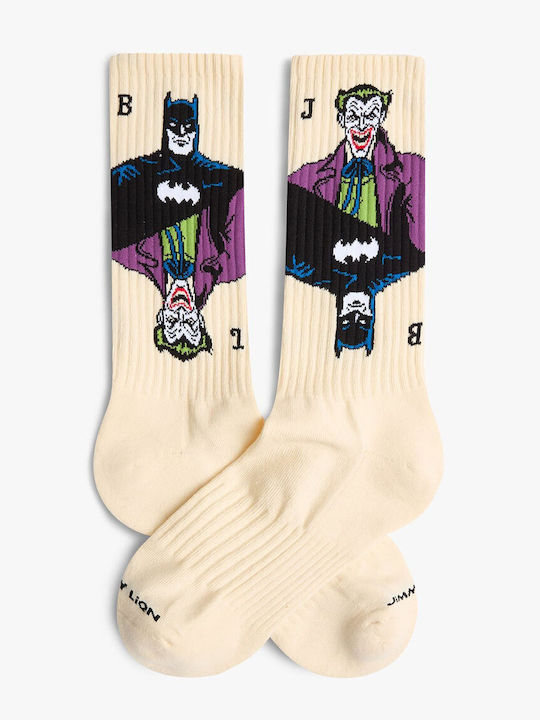 Jimmy Lion Athletic Socks Batman Vs Joker E84204-batman Vs Joker