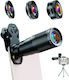 Apexel Smartphone Lens Set 22x105-4in1 Tripod 4 1 22x Zoom 5210131168653
