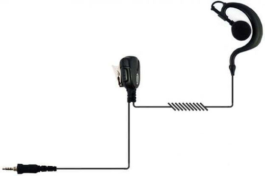 Jetfon Jr-1709 E C Hörmuschel Ptt Yaesu Vertex Alinco Jopix