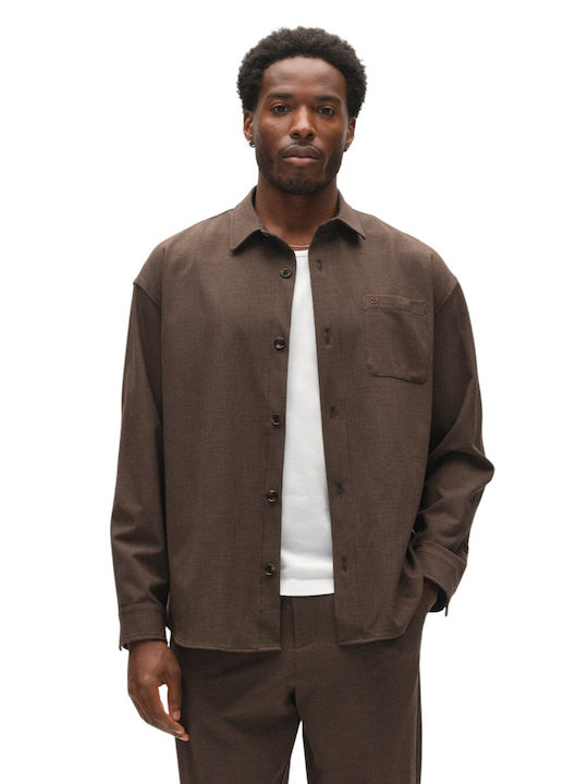 Gabba Дълъг Ръкав Overshirt с Прекалено Голяма ...