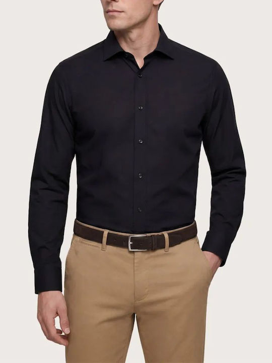 Long Sleeve Shirt Narrow Fit Black