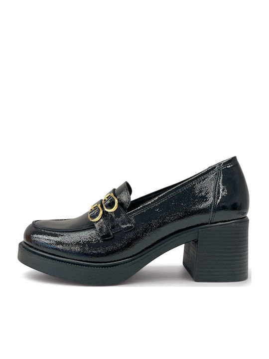 Ragazza Leder Pumps Schwarze