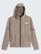 Kids Beige Hoodie Cardigan Teen Mountain Athletics