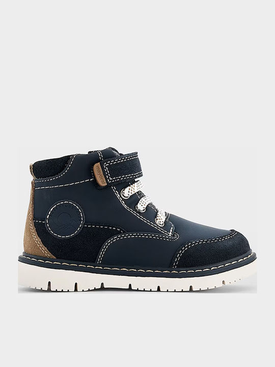 Mayoral Leder Kinderstiefel mit Schnürsenkeln M...