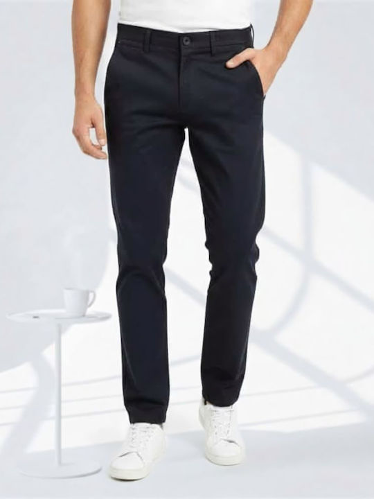Men's Trousers with Straight Leg Navy Blue