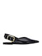Pantofi balerini pentru femei Slingback Negre