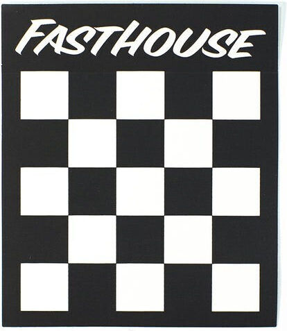 Checkers Sticker Schwarz